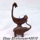 Chinese Antique Bronze Dragon Elephant Candlestick Statues Horses photo 11