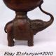 Chinese Antique Bronze Dragon Elephant Candlestick Statues Horses photo 6
