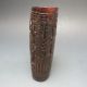 Old Antiques 100% Ox Horn Hand Carved Bat Jiao Cup Nr/xy2026 Other photo 4