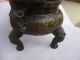 This Is The Mythical Wild Animal,  In The Copper Incense Burner Cover On,  Copper Incense Burners photo 6