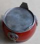 Ca 1890 Chinese Zodiac Incense Censer~red Jade & Silver,  Marriage Gift Fr Harmony Incense Burners photo 1