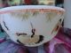 Crane Flower Bowl Carves Chinese Exquisite Old Bowls photo 6