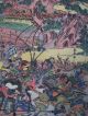 Battle Of Uji,  Samurais Japanese Print Rare Katsukawa Shuntei Prints photo 3