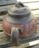 Antique Chinese Yixing Signed Redware Teapot Pots photo 4