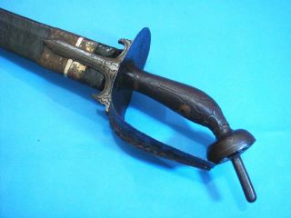 Rare Antique Old Peudeung Panjang Aceh Sword - No Dagger/keris/kris photo