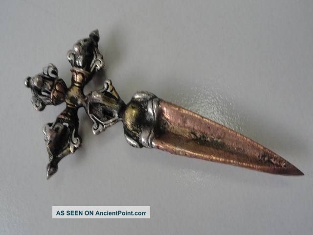 Chinese Bronze Buddhist Or Taoist Instrument Vajra Buddha Exquisite 12 Other photo