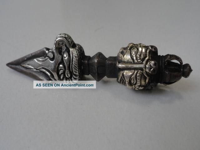 Chinese Bronze Buddhist Or Taoist Instrument Vajra Many Faces Exquisite 16 Other photo