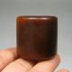 Old Chinese Buffalo Horn Carved Thumb Ring Rings photo 2