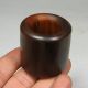 Old Chinese Buffalo Horn Carved Thumb Ring Rings photo 5