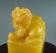 Chinese Shoushan Stone Carved Lion Seal Seals photo 4
