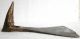 1850 ' S Antique Fine Hand Forged Fine Steel Axe Head India photo 4