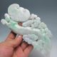 100% Natural Jadeite A Jade Hand - Carved Statues - Ruyi/lingzhi Nr/pc1852 Other photo 7