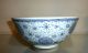 Antique Chinese Blue & White Hand Painted Bowl 10 