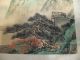 Old Chinese Painting On Silk Of Scenic Countyside Signed Paintings & Scrolls photo 1