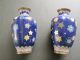 Rare,  Early Handmade Japanese Cloisonne Vases - Vases photo 1