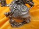 Chinese Copper Old Vivid Dragon Statue Lifelike Fancy Exquisite 1 Dragons photo 3