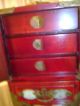 Dove Tail Wooden Jewel Box With Stone Inlaid Detail Unusual Boxes photo 6