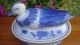 Antique Chinese 清 Qing Dynasty Blue & White Porcelain Covered Serving Dish/bowl Bowls photo 7