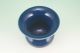 Chinese Ming Monochrome Blue Glaze Porcelain Vase Vases photo 6