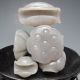 100% Natural Hetian Jade Hand - Carved Statue - - - Lotus Flower Nr/pc1410 Other photo 6