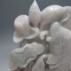 100% Natural Jadeite Jade Hand - Carved Statues - - - Fish&lotus Nr/xy1941 Other photo 2