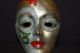 Theatre Mask Brass Mask Wall Art Handpainted India Collectible India photo 10