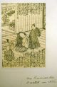 Antique Kunisada Japanese Wood Block Prints 4 Prints photo 1