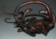 Chinese Copper Archaistic Chilong Turtle & Snake Statue Nr Snakes photo 5