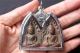Thai Amulet Phra Khun Paen Pim Phra Plai Koo Wat Ban Krang Suphanburi Pendant Amulets photo 2
