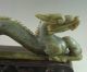 Old Chinese Hetian Jade Carved Dragon Carving Other photo 1