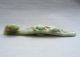Antique Chinese Hetian Jade Carved Dragon Chi Dragon Take Hook Other photo 2