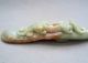 Antique Chinese Hetian Jade Carved Dragon Chi Dragon Take Hook Other photo 6