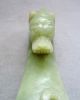 Antique Chinese Hetian Jade Carved Dragon Chi Dragon Take Hook Other photo 7