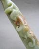 Antique Chinese Hetian Jade Carved Dragon Chi Dragon Take Hook Other photo 8
