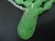 Chinese Jade Necklace&pendant/green Jade Kwan - Yin/necklace&pendant/47mm Length Necklaces & Pendants photo 2