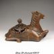 The China Bronze Censer Gai Wate The Qing Dynasty Marc Hollow Horse Furnac Teapots photo 4