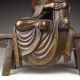 Chinese Bronze Statue - Tang Xuanzang On Stool Nr Other photo 2