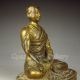 Chinese Bronze Statue - Buddhism Luohan Nr Buddha photo 5