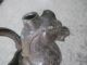 Chinese Bronze Wine Pot Carven Horse Shape Vivid Heavy Lid On The Head Teapots photo 2