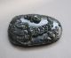 Chinese Hetian Black Green Jade Carved Jinchan Pendant Nr Other photo 4
