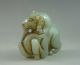 Chinese Old Hetian Jade Carved Sheep Carving Other photo 4