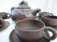 New Chinese Antique Authentic Yixing Zisha Tea Set.  Mint Condition Dragon Teapots photo 5