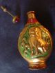 Brass And Baked Enamel Chinese Snuff Bottle Snuff Bottles photo 1