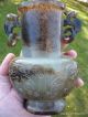 Nr Antique Chinese Jade Archaic Vase 19thc Qing Carving Jade Vases photo 1
