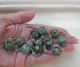 Antique Chinese Large Green Turquoise Beads & Seed Pearl Necklace~very Old~tlc Necklaces & Pendants photo 6