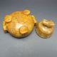 Old Antiques Chinese Jade Hand - Carved Incense Burners & Lid W Dog Nr/nc1491 Pots photo 6