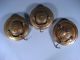 3 India Indian Brass Hanging Candle Holders,  Pierced Decoration Ca 19th C. India photo 9