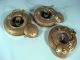 3 India Indian Brass Hanging Candle Holders,  Pierced Decoration Ca 19th C. India photo 5