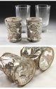 Japanese Exquisite Liqueur Glass Sterling Silver Cup Glasses & Cups photo 3