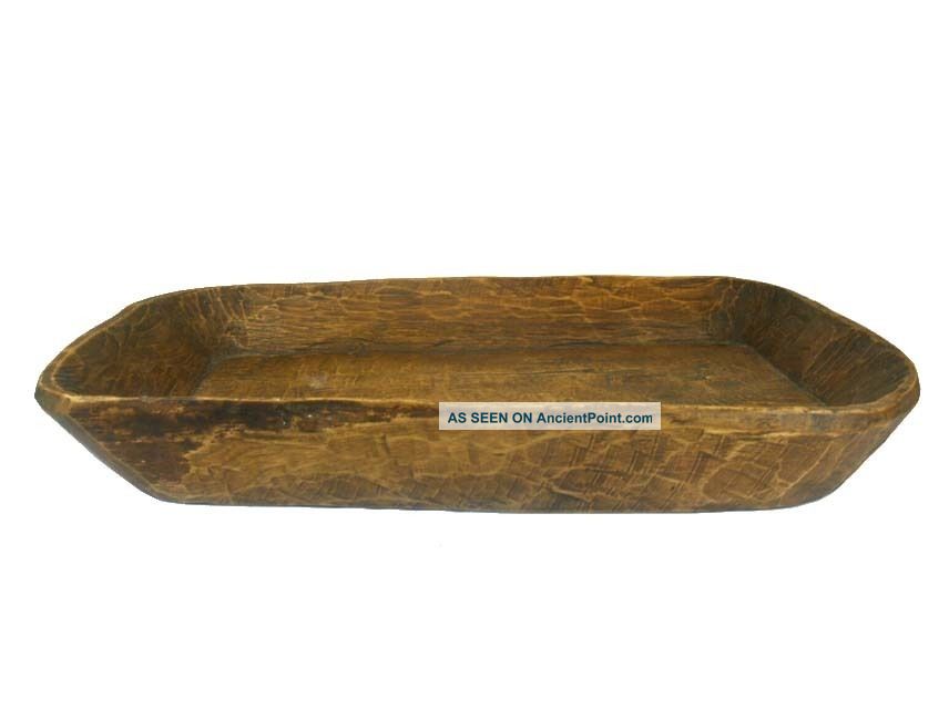 Chinese Natural Wooden Tray,  One Piece Wood&irregular Shape Other photo
